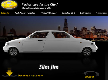 Sim Jim, la voiture qui se conduit dans les deux sens